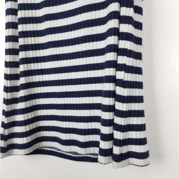BP | Navy Blue and White Striped Tank Top - Picture 4 of 5